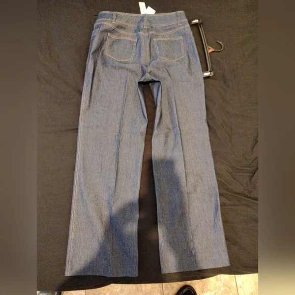 Raw Denim Nwt Appraisal Brand Hi Waist High Rise Blue Jeans Size 12 USA Women - Picture 14 of 14